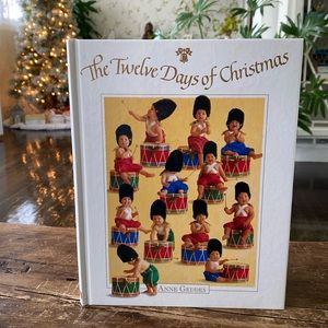 Anne Geddes The Twelve Days of Christmas Hardcover Book with Book Jacket